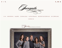 Tablet Screenshot of incognitoportraitdesign.com
